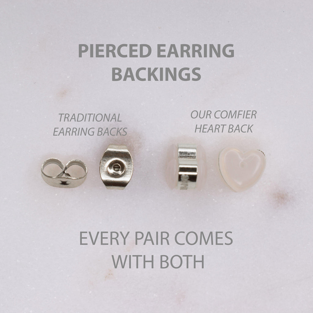 ASYMMETRIC DOUBLE DANGLE EARRINGS IN SILVER
