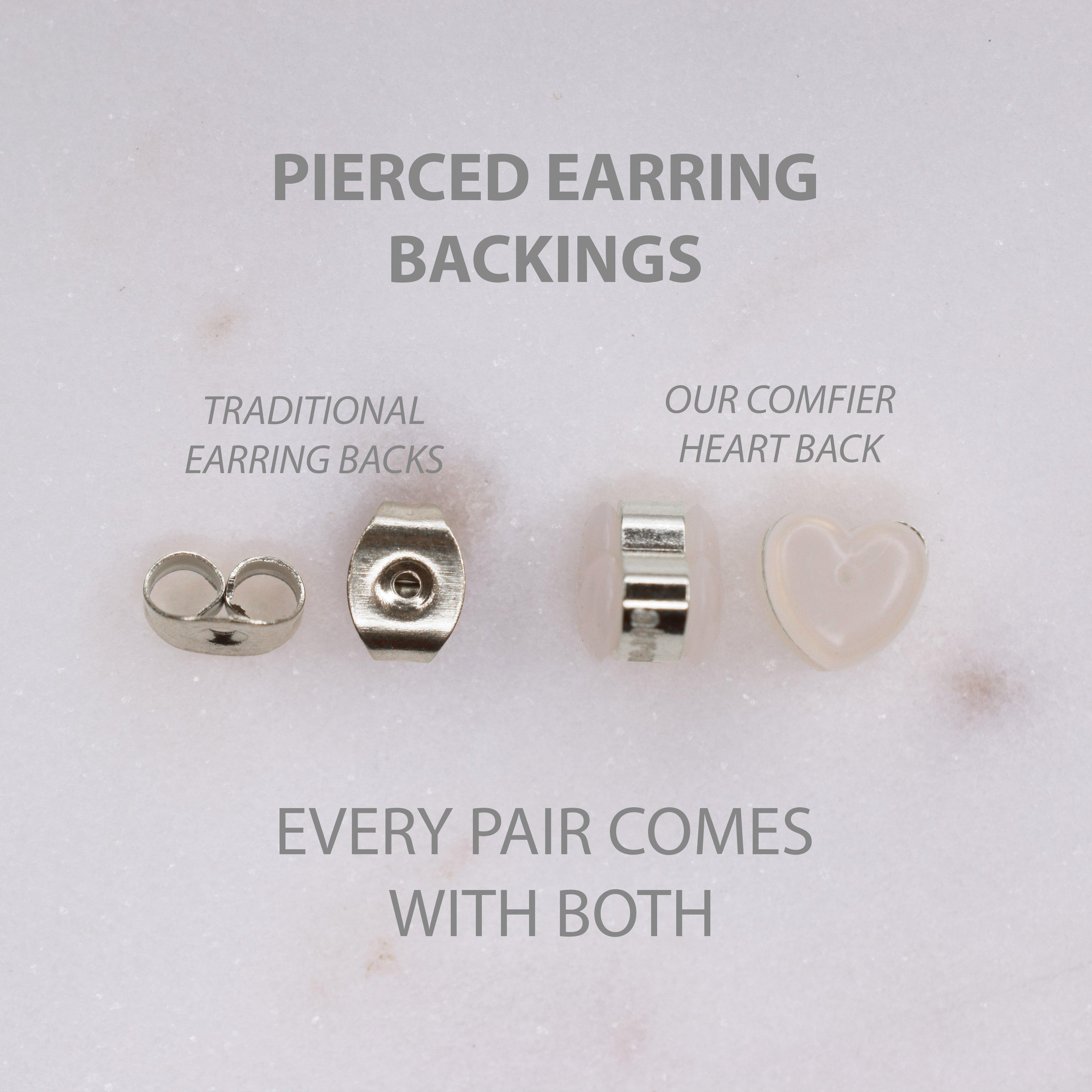 ASYMMETRIC DOUBLE DANGLE EARRINGS IN SILVER